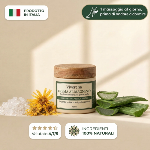 Elimina Pesantezza e Gonfiore con Magnesio al 97% (120 ml)